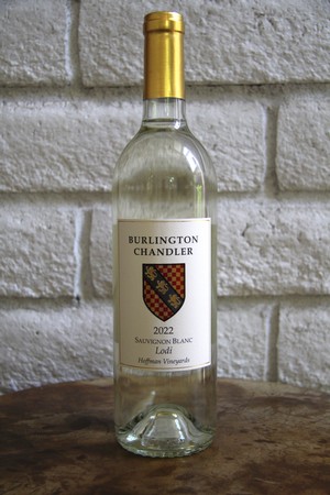 Burlington Chandler 2022 Sauvignon Blanc Hoffman Vineyard